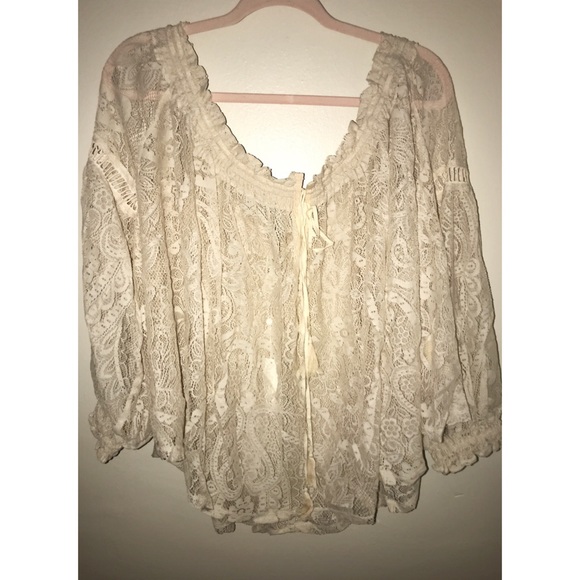 🦄 SPELL 🦄  RARE Rhiannon Lace Blouse - Picture 4 of 6